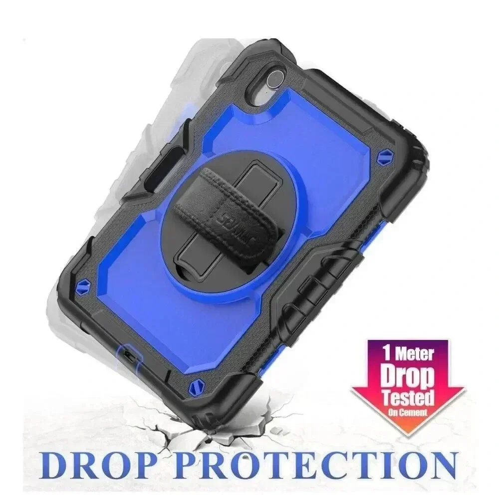 Kickstand Case for iPad Mini‎ 6 8.3'' 2021 Screen Protector Pencil Holder Strap